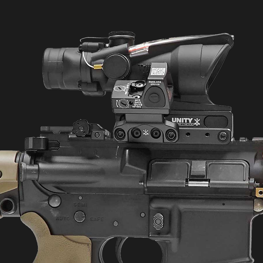 Tiger Gears Unity Acog Riser Mount