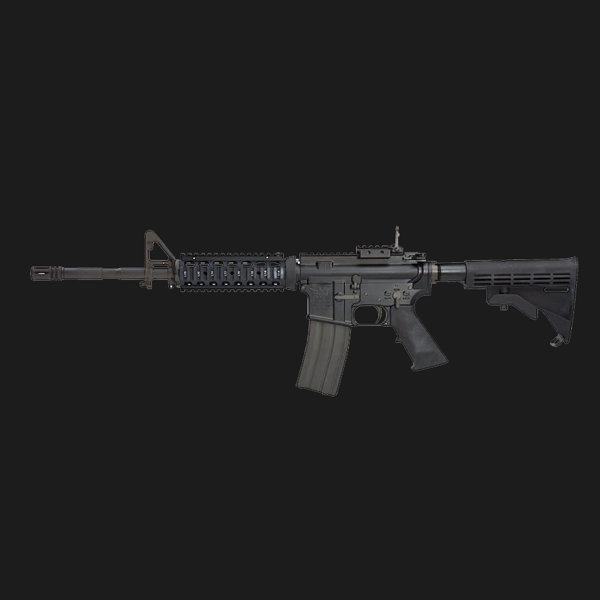 Mancave Industries GHK Navy Seal M4 RIS 14.5 inch GBB Rifle