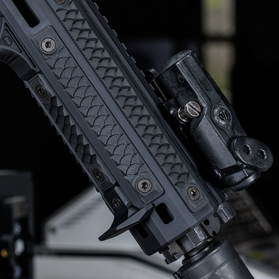 Tiger Gears Railscales G10 Dragon Rail Cover Mlok CNC